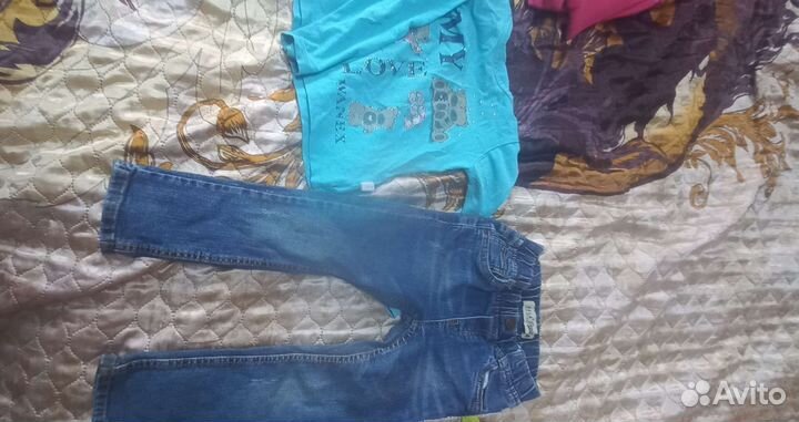 Вещи пакетом на девочку 4 года