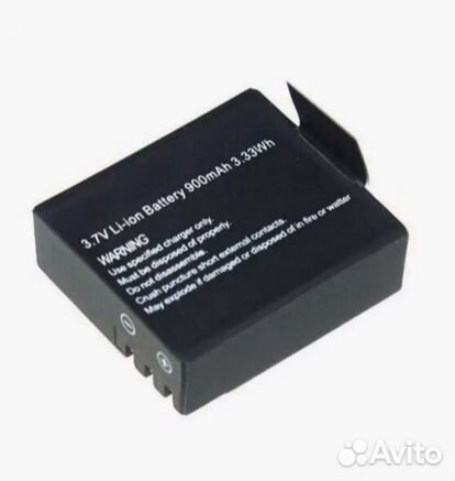 Aккумулятор для Экшн-Камер S009 (3.7V - 900mAh)