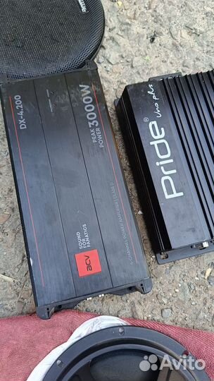 Акустика колонки сабвуферы