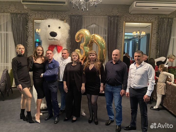 Ростовые куклы на праздник Мишки,супержорик