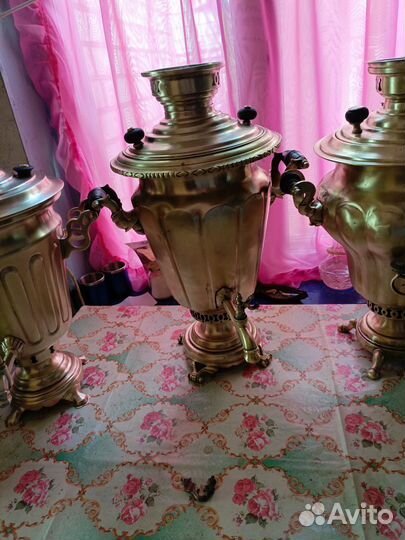 Самовары царские. груша. Рюмка. шемарины