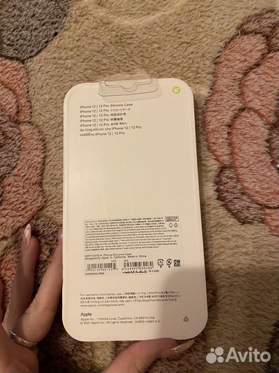 Чехол на айфон 12/12 pro новый