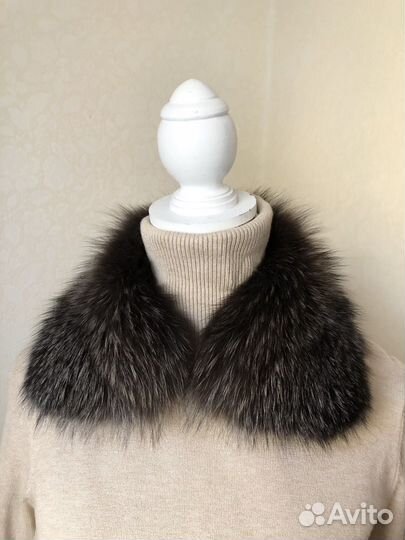 Воротник из натурального меха