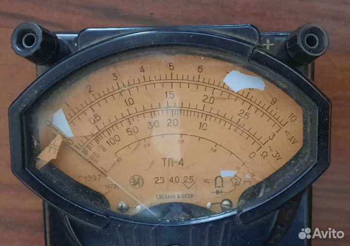 Тестер, авометр, мультиметр, прибор тл-4