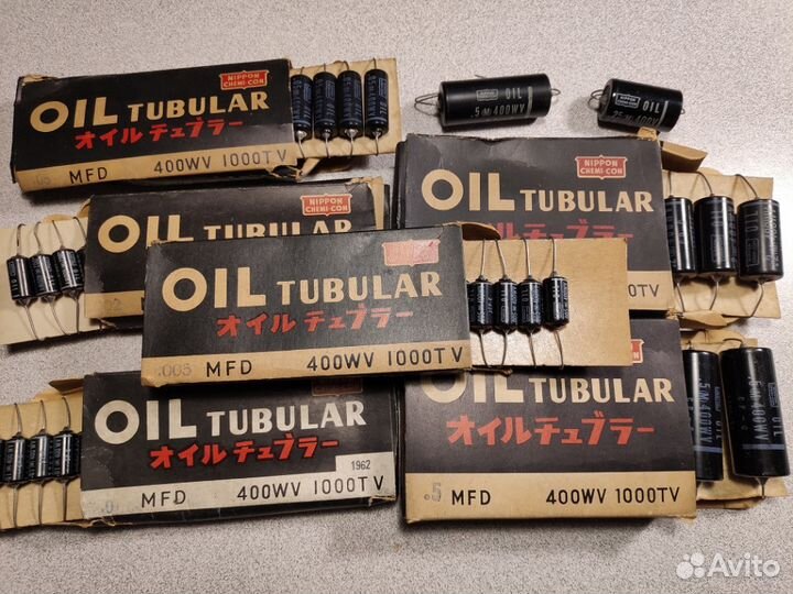 Конденсаторы: пленочные, слюда, масло, керамика