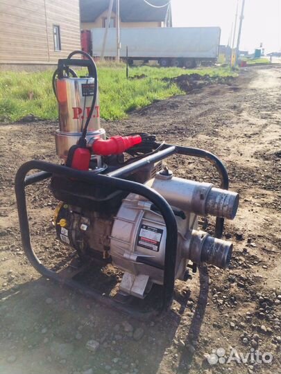 Аренда дренажных насосов, мотопомп