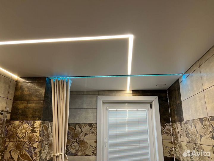 Натяжные потолки / Установка натяжных потолков