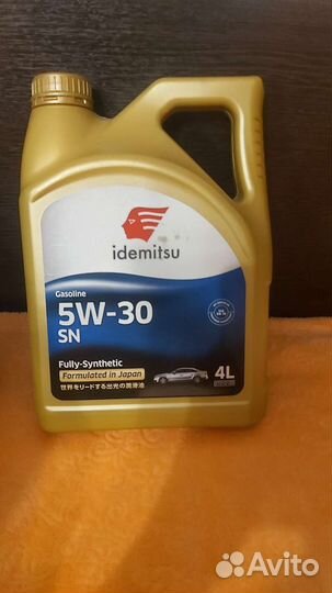 Масло idemitsu 5w30