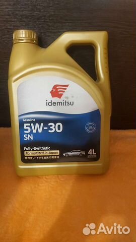 Масло idemitsu 5w30