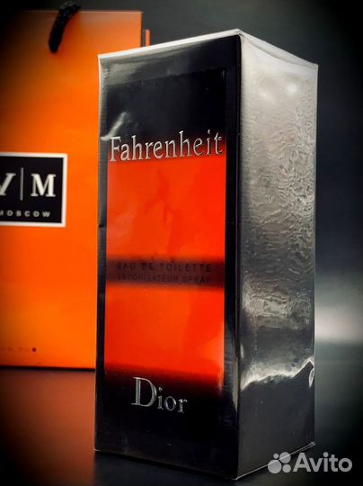 Dior fahrenheit 100мл ОАЭ