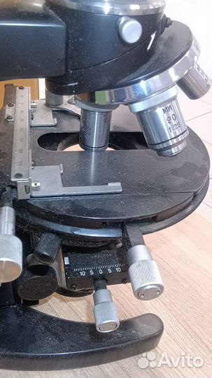 Микроскоп мби-3 СССР люкс