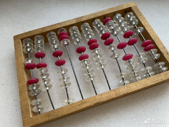 Мини счеты ретро