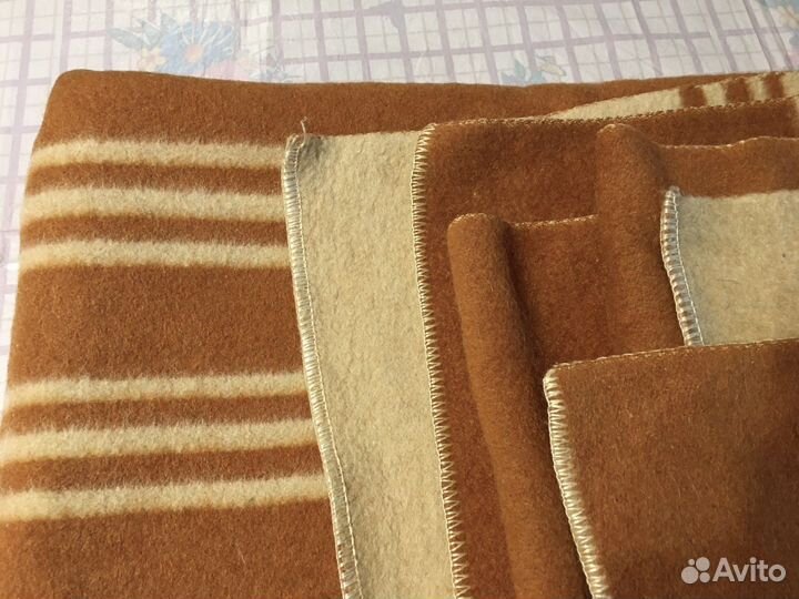 Одеяло из верблюжьей шерсти СССР