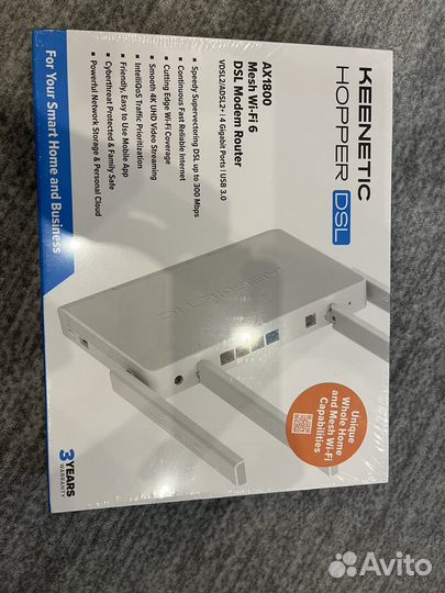 Wi-Fi роутер Keenetic Hopper DSL LN-3610