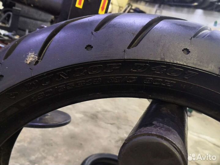 Dunlop D-407 180/55/018 Д31 (1м)