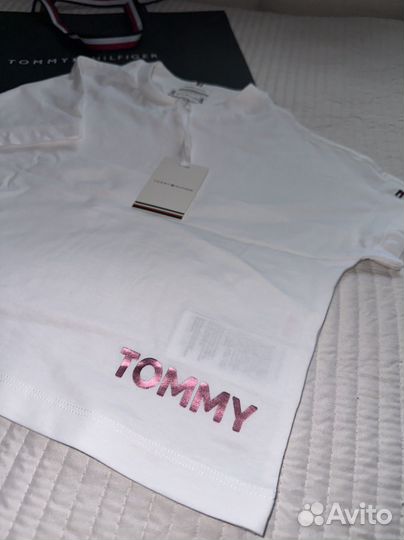 Юбка футболка tommy hilfiger 7 лет оригинал