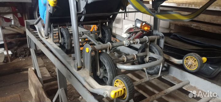 Коляска санки