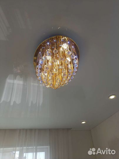 Люстра потолочная светодиодная новая с пультом