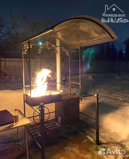 Мангал кованный