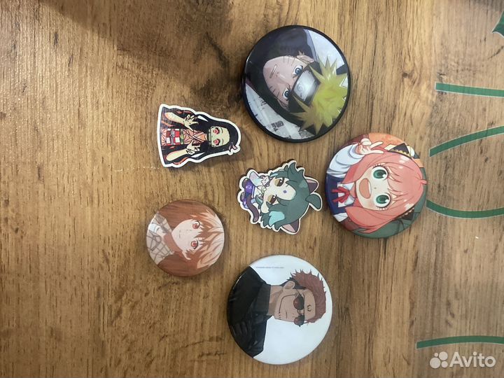 Аниме значки