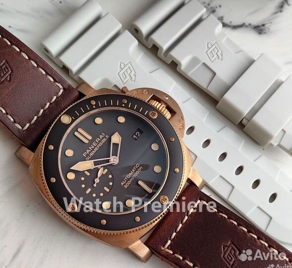 Часы Panerai Submersible Bronzo