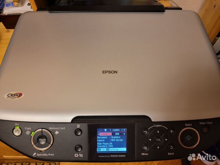 Мфу Epson RX610 рабочий