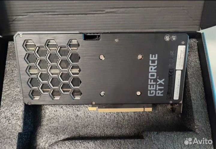 Видеокарта Palit RTX3060Ti не рабочая