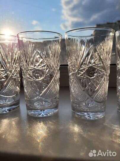 Хрустальные стаканы