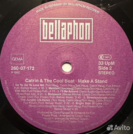 Catrin & The Cool Beat – Make A Stand (Германия 19