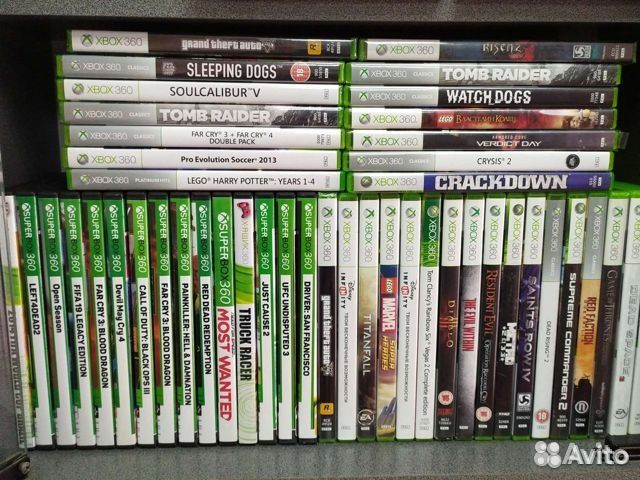 500 игр для Xbox 360 / One / PC
