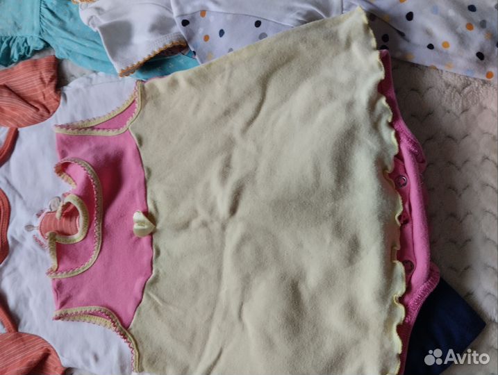 Детские вещи для девочки пакетом 62 68