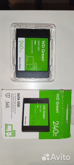 Western Digital 240 гб Внутренний SSD-диск WD (04)