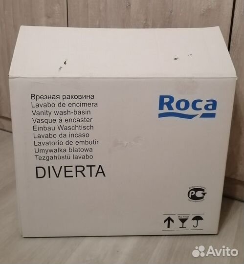 Раковина Roca в ванную врезная