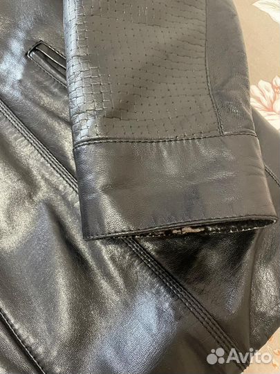 Зимняя кожаная куртка Favori