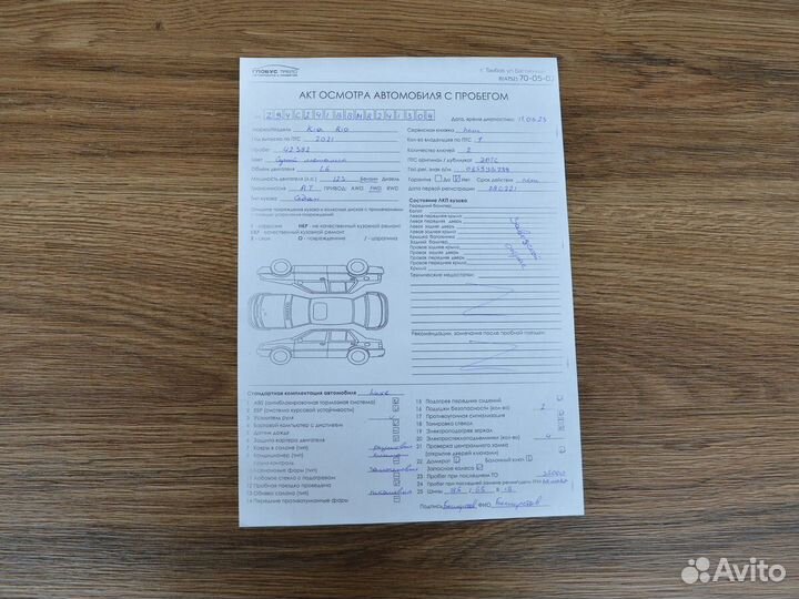 Kia Rio 1.6 AT, 2021, 42 382 км