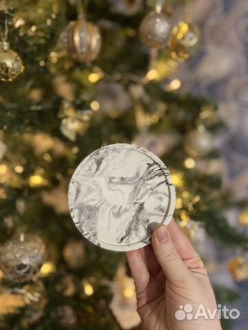 Гипсовая подставка,подсвечник