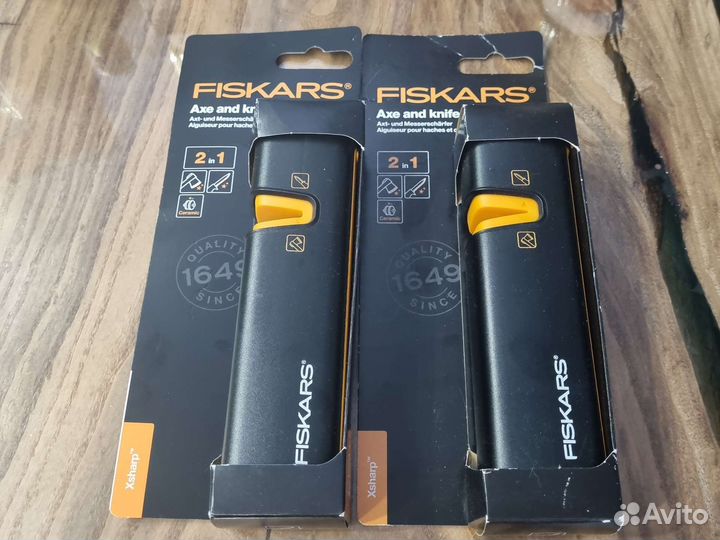 Точилка Fiskars для топоров и ножей из Финляндии