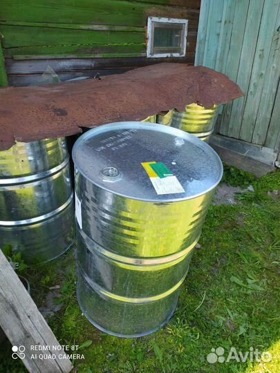 Бочка оцинкованная