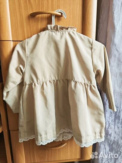 Пальто -ветровка для девочки 86- 92 размер