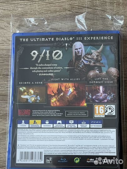 Diablo 3 (eternal collection) ps4