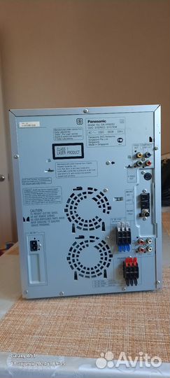Музыкальный центр panasonic