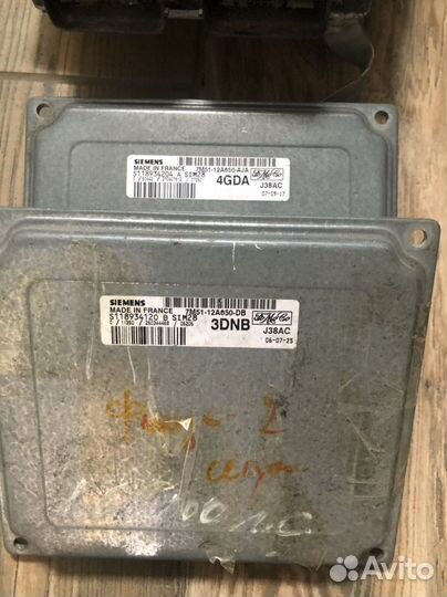 Эбу двигателя ford focus 2 1.4, 1.6