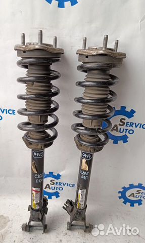 Mercedes W205 14- Амортизатор правый передний 0414