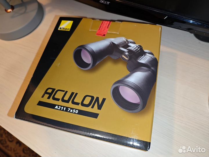 Бинокль nikon aculon