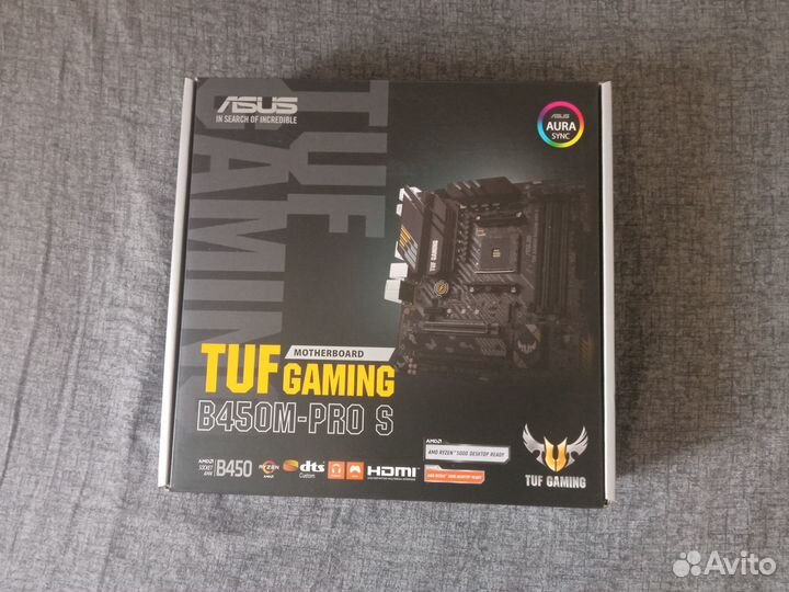 Asus TUF gaming B450M-PRO S