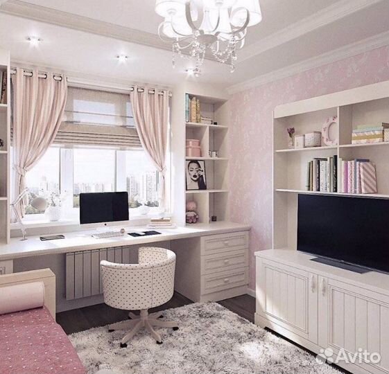 Рабочая зона в углу