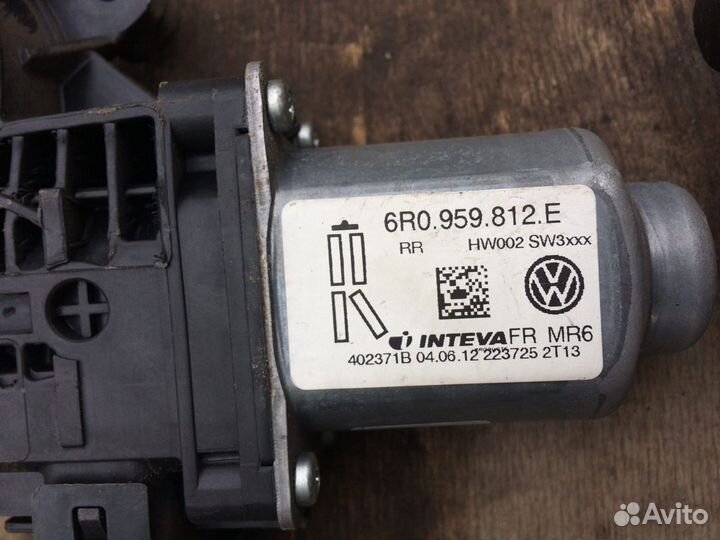 Моторчик стеклоподъемника Volkswagen Polo 5 sedan