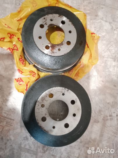 Задние тормозные барабаны чугуные на ваз