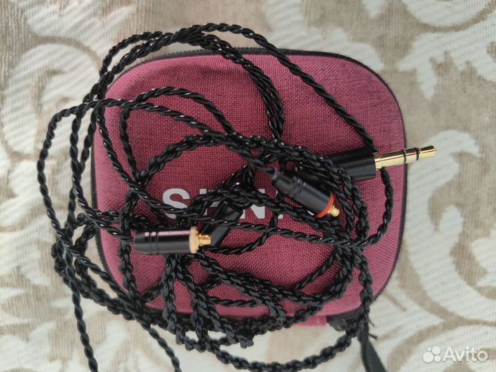 Кабель для наушников mmcx jack 3,5mm