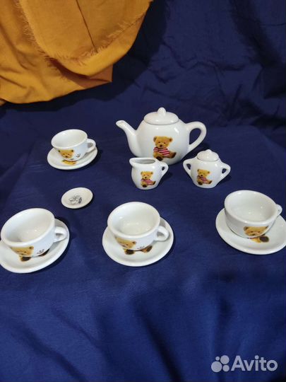 Сервиз чайный кукольный